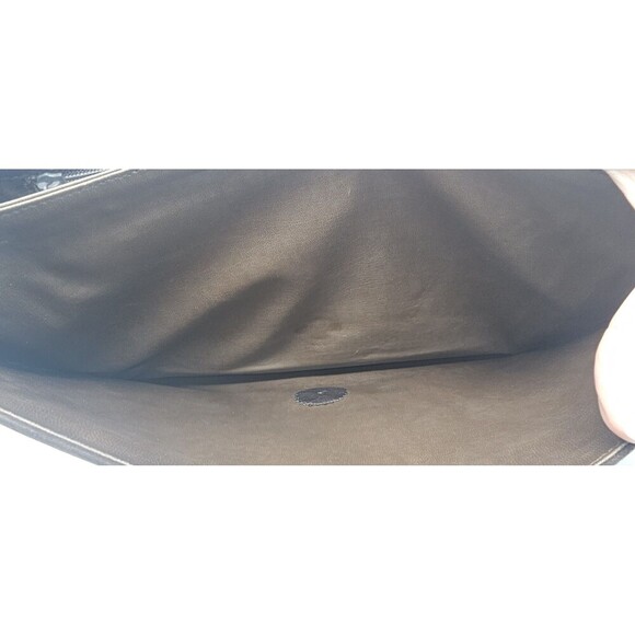 Vtg Rayne London Brown Suede Gold Chain Classic Envelope Shoulder Bag Crossbody - Picture 11 of 16